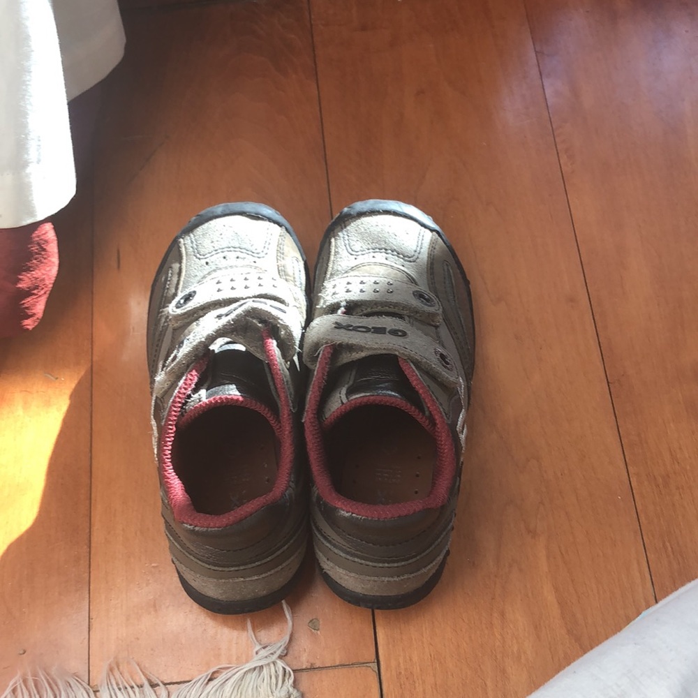 Gentle use geox sneakers for boys